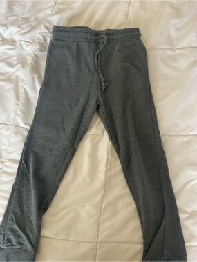 Kids Charcoal Gray Jogger Sweatpants - Comfortable Everyday Bottoms